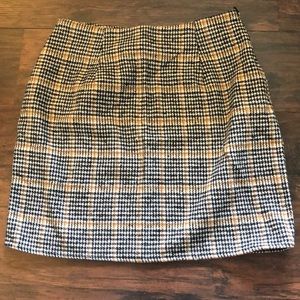 Women’s plaid mini skirt